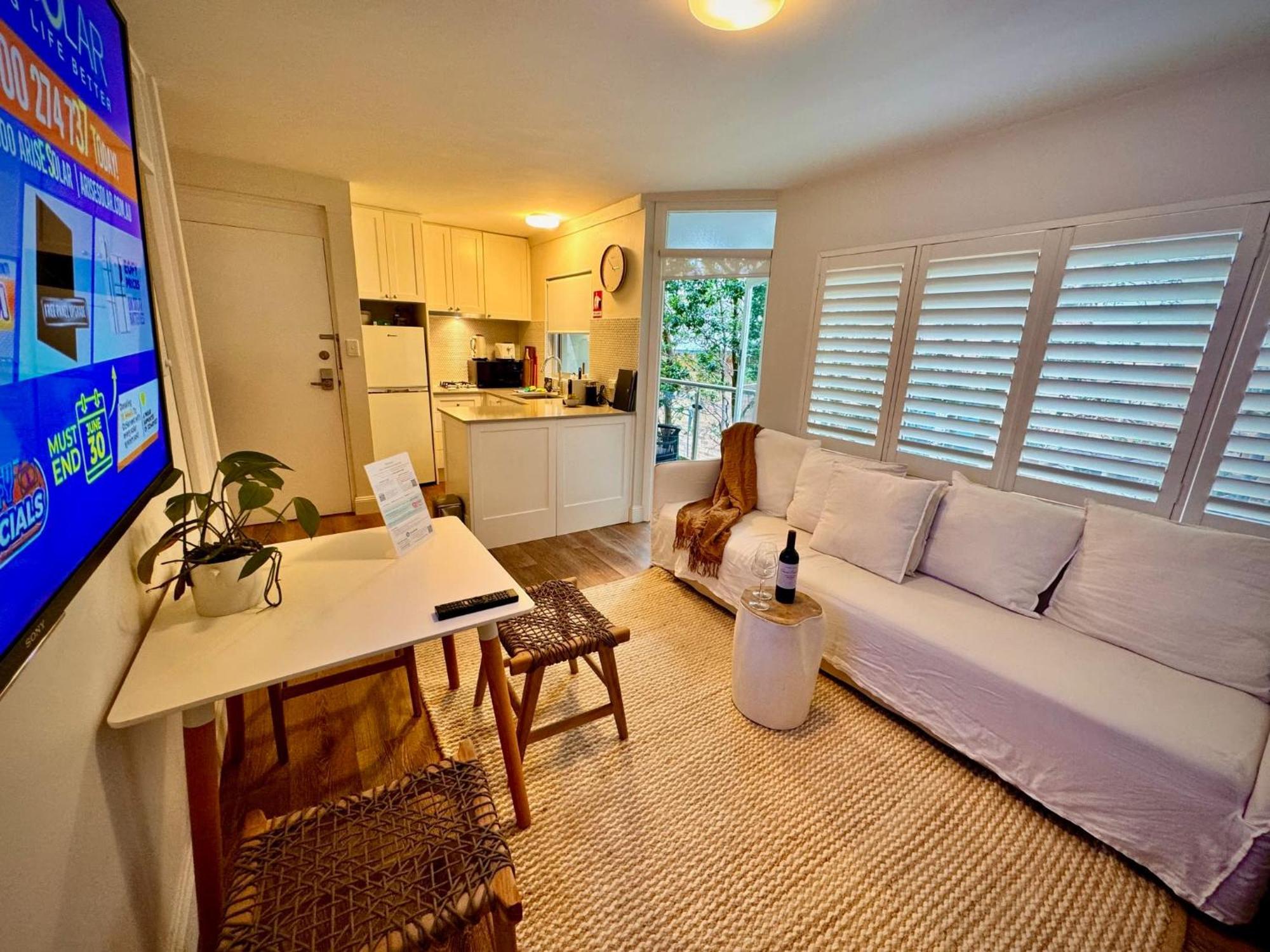1 Bdrm Manly Beachside Apt With Parking Sidney Dış mekan fotoğraf